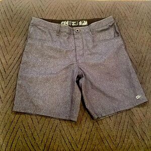 Gray Salty Crew Technical Walkshort Hybrid Board Shorts Men’s Size 32